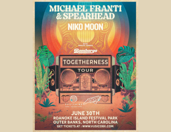 MICHAEL FRANTI & SPEARHEAD W. NIKO MOON AND BOMBARGO #TOGETHERNESSTOUR2024