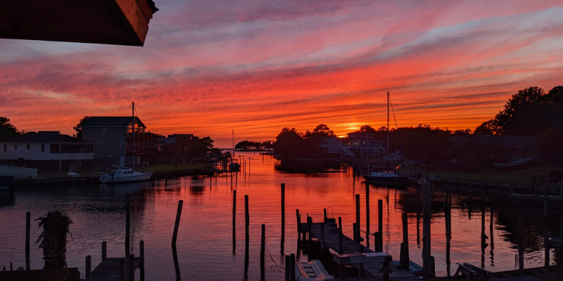 Canal at Sunset