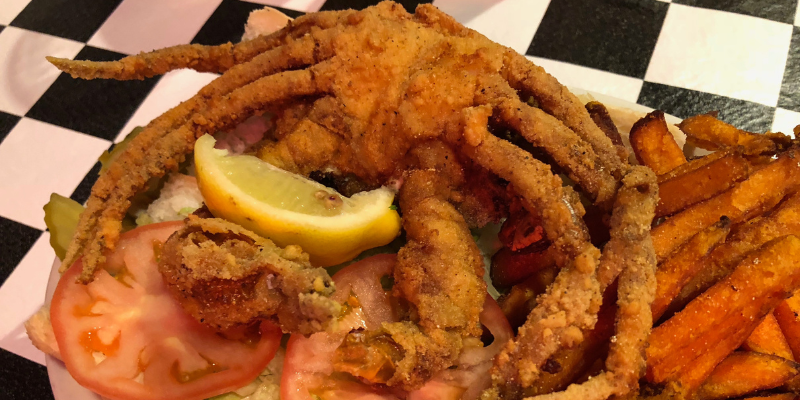 Fried Soft-Shell Crabs