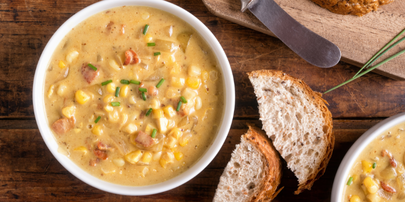 Corn Crab Chowder 