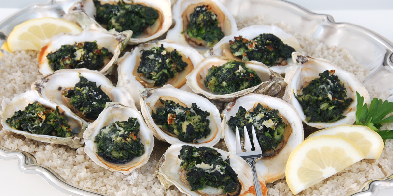 Oysters Rockefeller