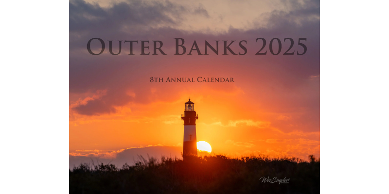 2025 Outer Banks Annual Wall Calendar