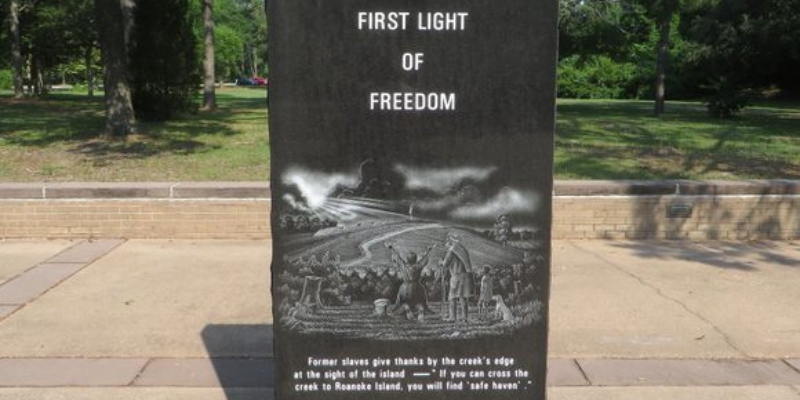 Freedmen's Colony Monument Roanoke Island
