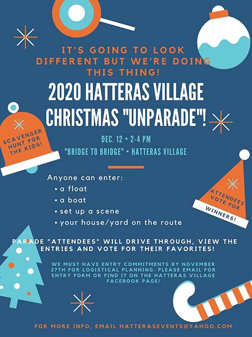 Hatteras Village Christmas Unparade